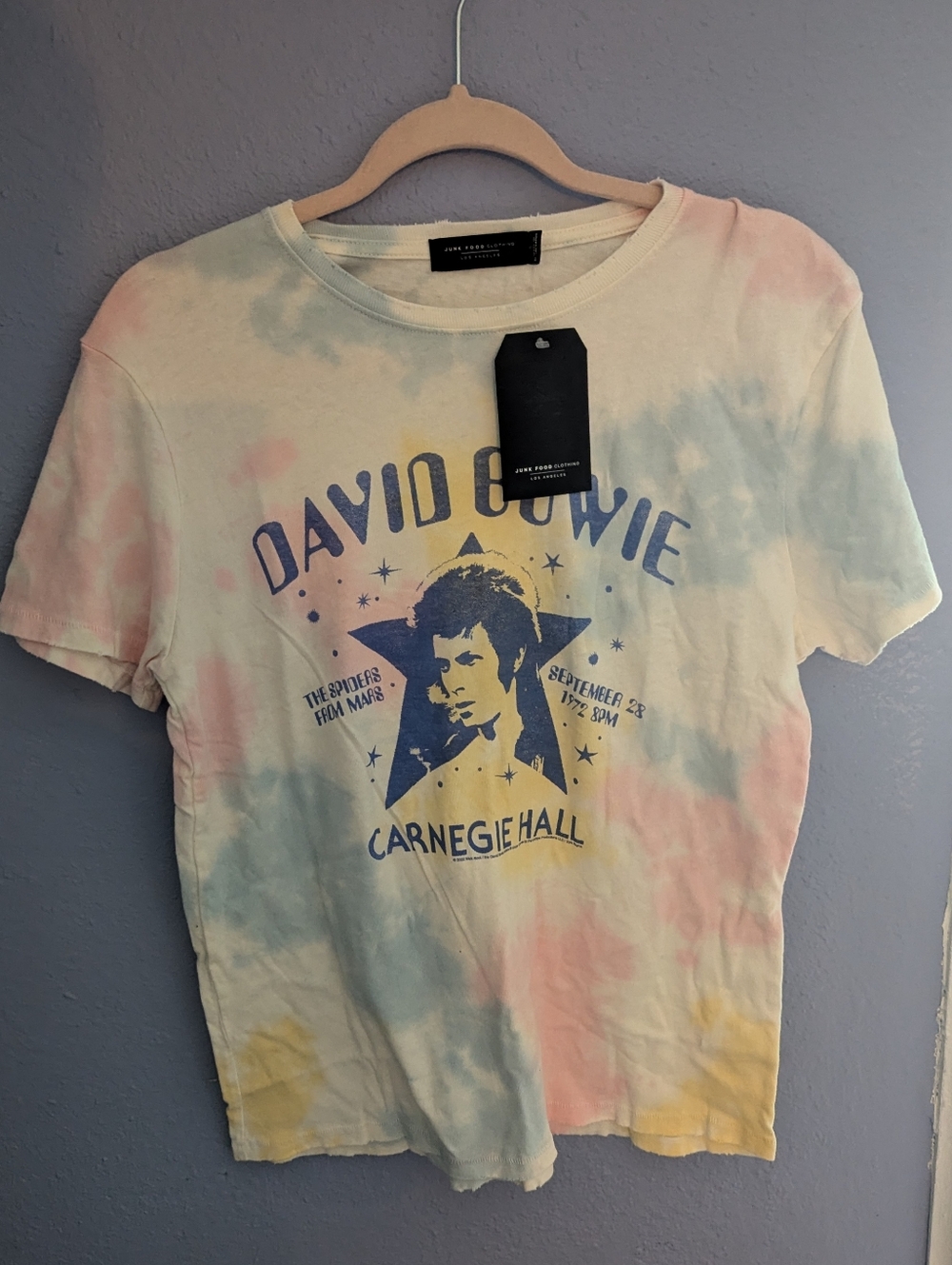 NWT Junk Food Clothing David Bowie | S